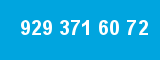 929 371 60 72 929 371 60 72